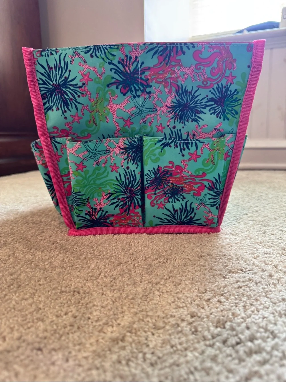 Lilly Pulitzer Shower Caddy-Dirty Shirley